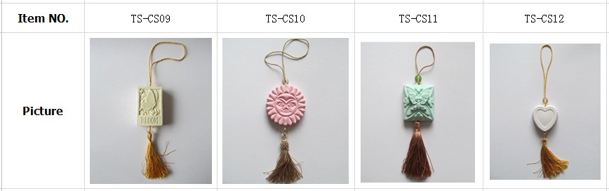 Ts-cs05芳香バラの形の装飾的なセラミックフレグランスディフューザ石問屋・仕入れ・卸・卸売り