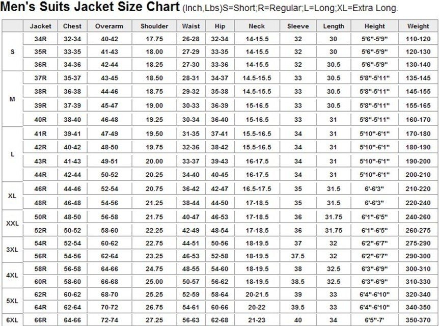 Shirt uk size chart g2000