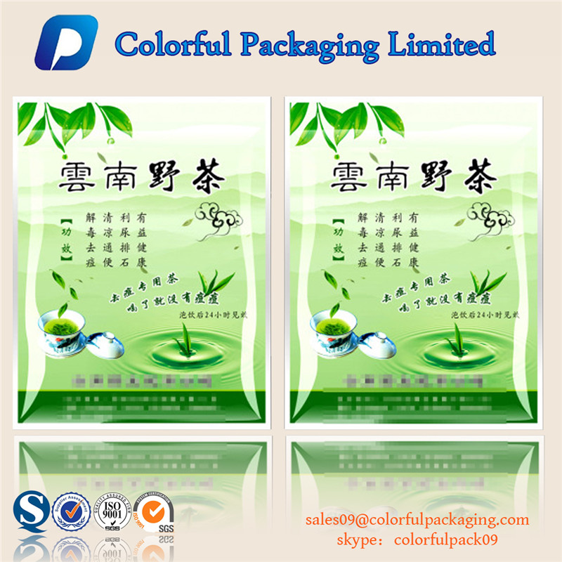 Doypack Empty Tea Bags With Zipper