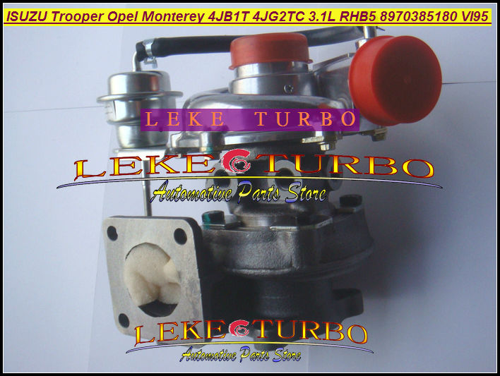 RHB5 8970385180 8970385181 VI95 turbo turbine turbocharger for Isuzu Trooper Opel Monterey 4JB1T 4JG2TC 3.1L 113HP (5)