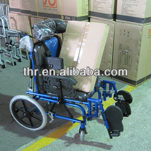 THR-CW958L cheap recliner wheelchair for cerebral palsy children