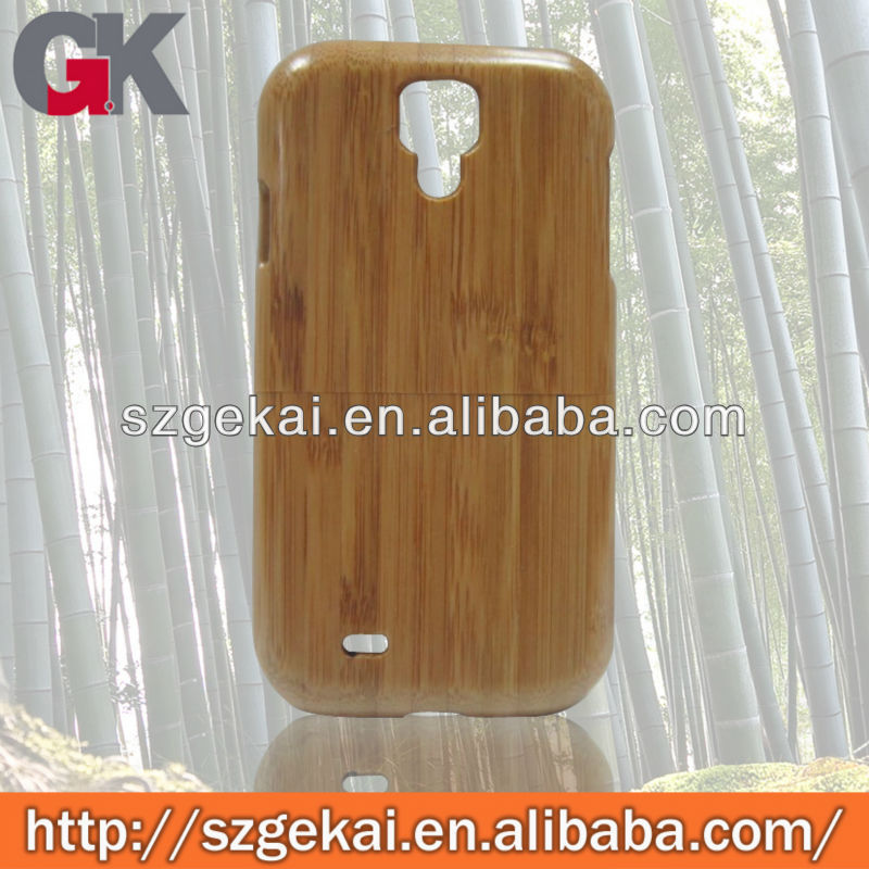 New FASHION Natural Carbonized Bamboo Walnut Wood Wooden Case For Samsung Galaxy S4 i9500