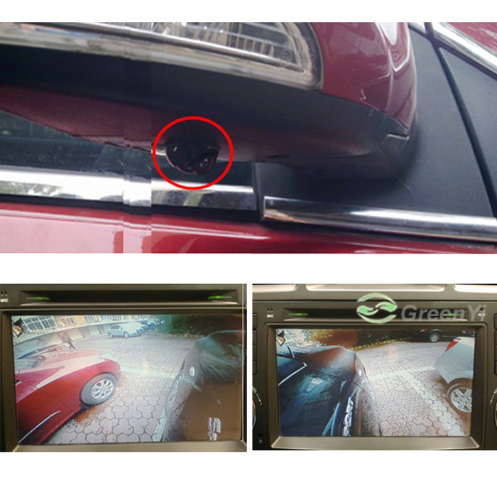 Купить Мини ccd coms hd ночного видения 360 градусов автомобильная ...