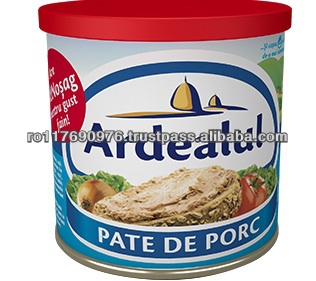 CANNED PATE FROM PORK AND CHICKEN LIVER