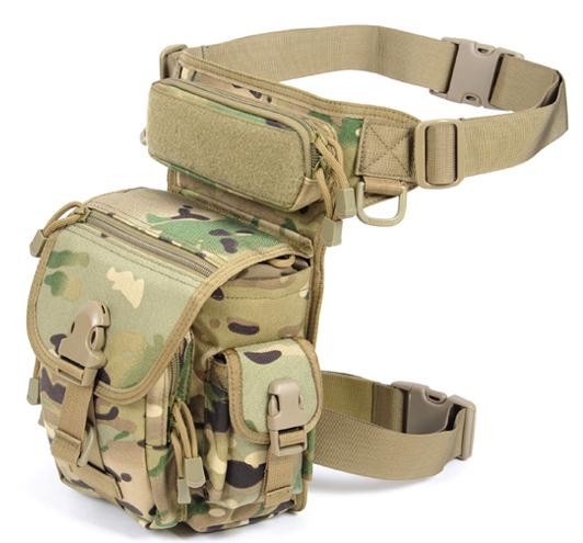 Outdoor multifunctional leg bag tactical SWAT tool bag sports ride electrical package waist bag 1000D nylon fabric free shipping