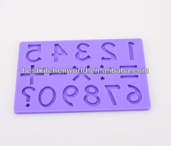 2014 New Design Flower Fondant Cake Decoration Mold