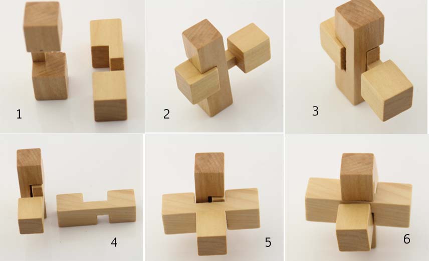 DIY wooden 3d puzzle brain teasers puzzle adult 3d wooden puzzle, View 