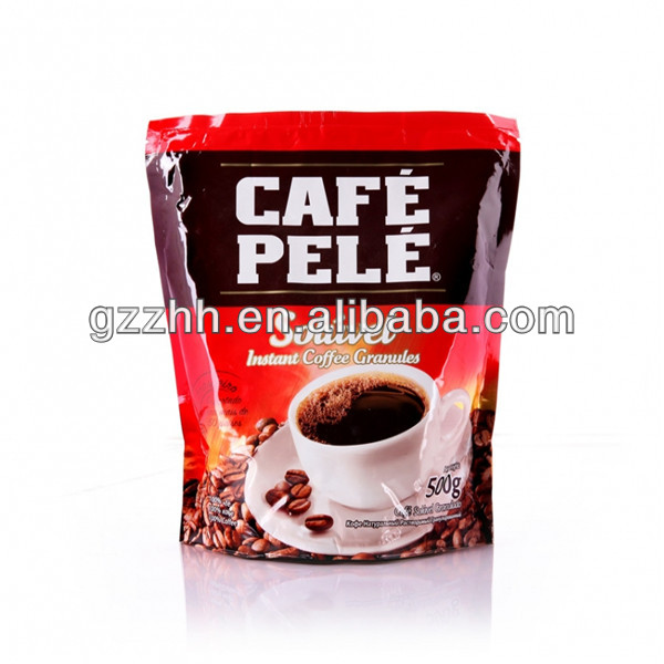 Plastic coffee bag/Stand up coffee pouch/Coffee bag with zipper