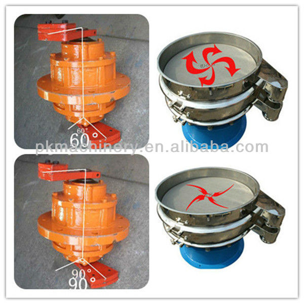 China PK Brand Round Rotary Vibrating Screen Machine For Screening Sieving Separate