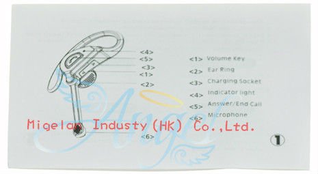 Wholesale 8015 Fashion Ear Hook Stereo Wireless Bluetooth Headset For mobile phone with Class 2 | Free shipping #EA007