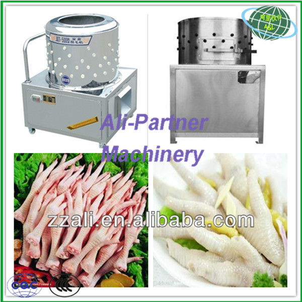 Good price high output automatic chicken feet peeling machine