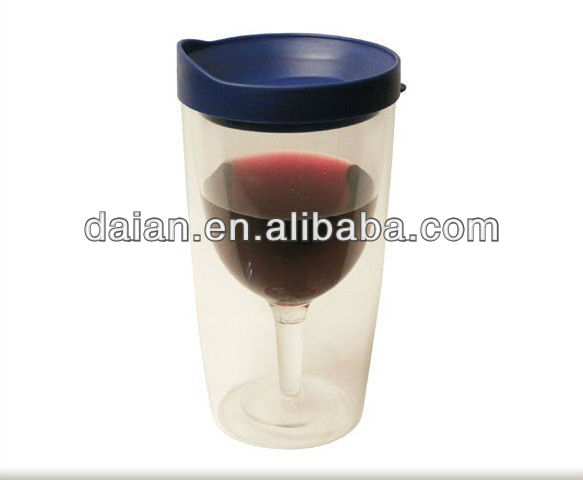 2014 New Red Wine Cup With Lid