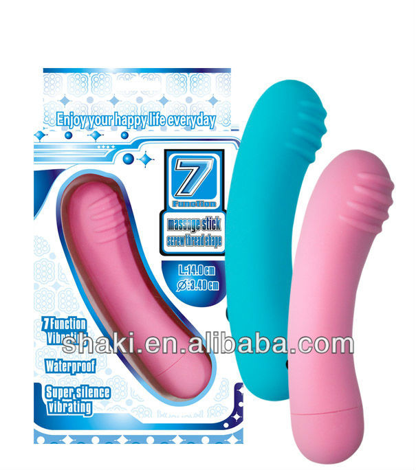 Massage Stick (Screw Thread Shape) (71012) rubber penis lesbian sex toys