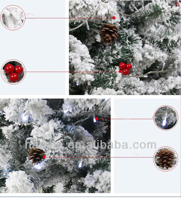 ベストセラーの設計6フィート光ファイバークリスマスツリー