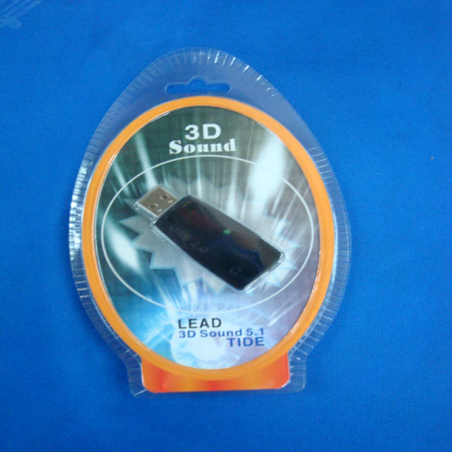3D窓7のための事実上の5.1の潮コントローラーUSBのサウンドカードの仕事問屋・仕入れ・卸・卸売り