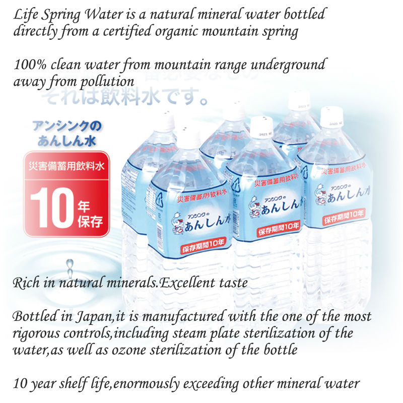 Water filter water / Japanese pure mineral water wholesale