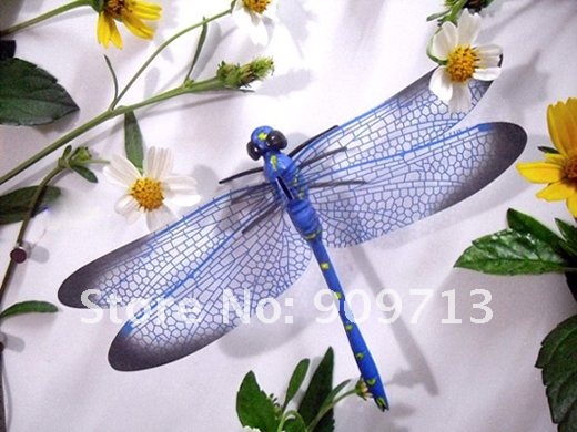  Dragonfly Fridge Magnet Beautiful Flower Dragonfly Wedding Decorations 