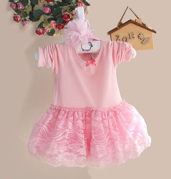 Newborn baby wedding dress