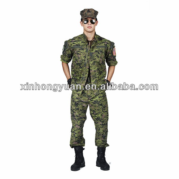デジタル迷彩柄cadpatカナダ軍軍bduウッドランドv2/acuユニフォーム問屋・仕入れ・卸・卸売り