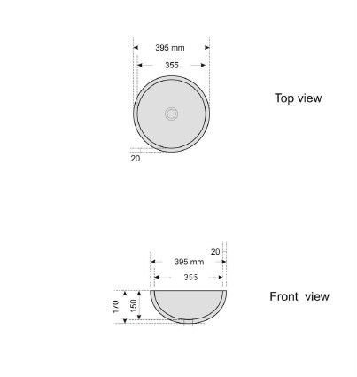 ラウンドシンク、 新しいデザインbs-8301カウンタートップの洗面器問屋・仕入れ・卸・卸売り