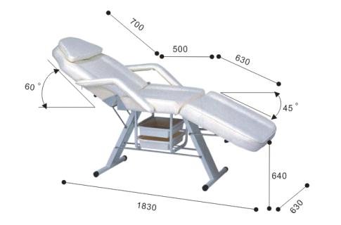 Massage Chair Dimensions Chair/massage Bed of Spa