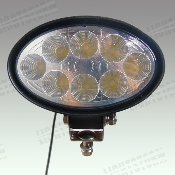 Led working light!12 months warranty PC cover aluminum housing 24w led work light/work lamp for truck camping tractor