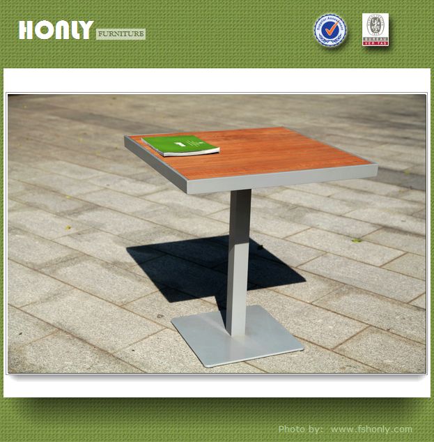 Aluminium solid teak furniture restaurant teak wood outdoor furniture
