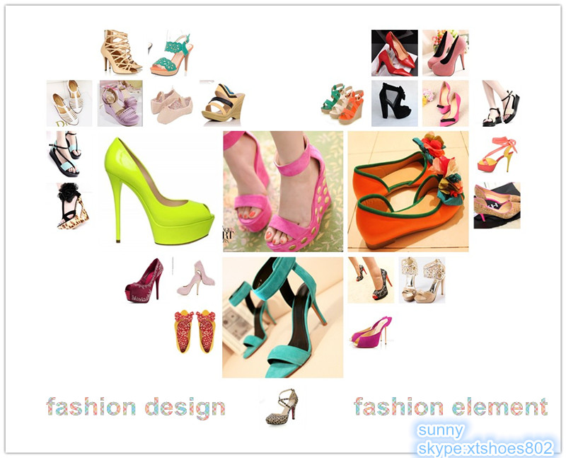 明るい色のハイヒールパンプスヒール靴ファッション女性靴2014年2014年ファッションの女の子のハイヒールの靴問屋・仕入れ・卸・卸売り
