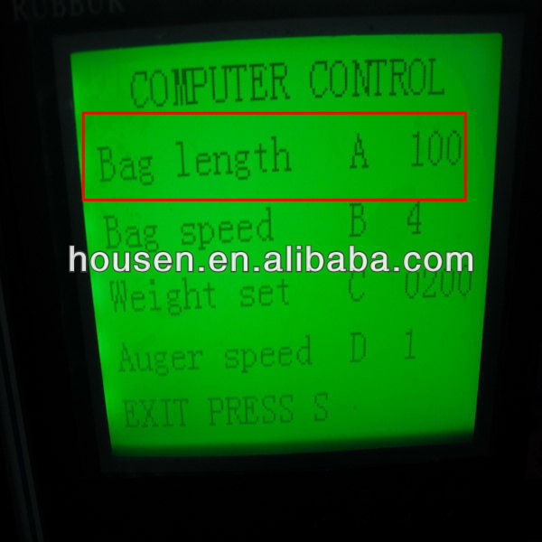 HSU-160F small automatic corn starch packing machine