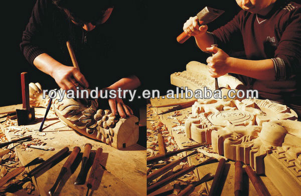 ヨーロピアンスタイルの固体木彫りアンティークベッドルームセット問屋・仕入れ・卸・卸売り