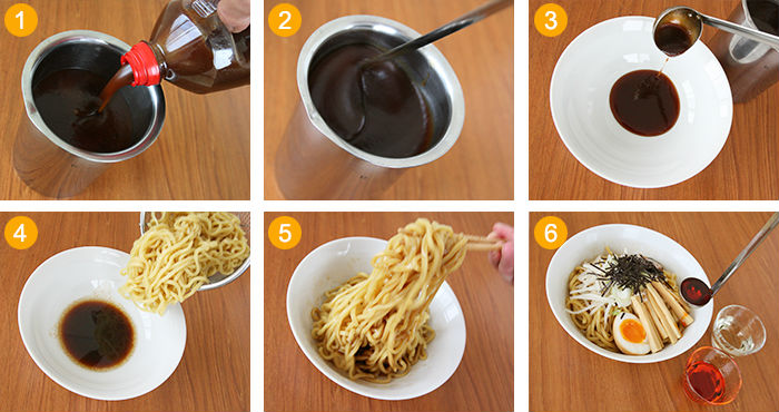 Abura-soba souce (AB-169) dried instant noodles for Japanese Tokyo style 1L