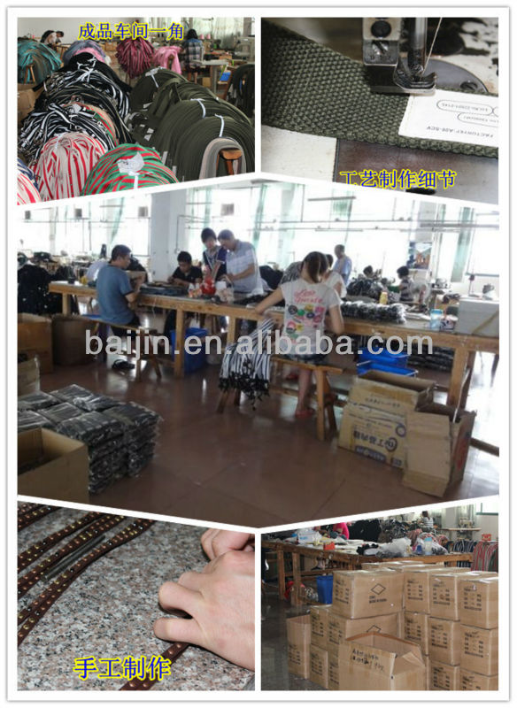 国家と独自の工場ジャガード織り5.0センチメートルダブルdリング付きベルトのバックルのための仕入れ・メーカー・工場