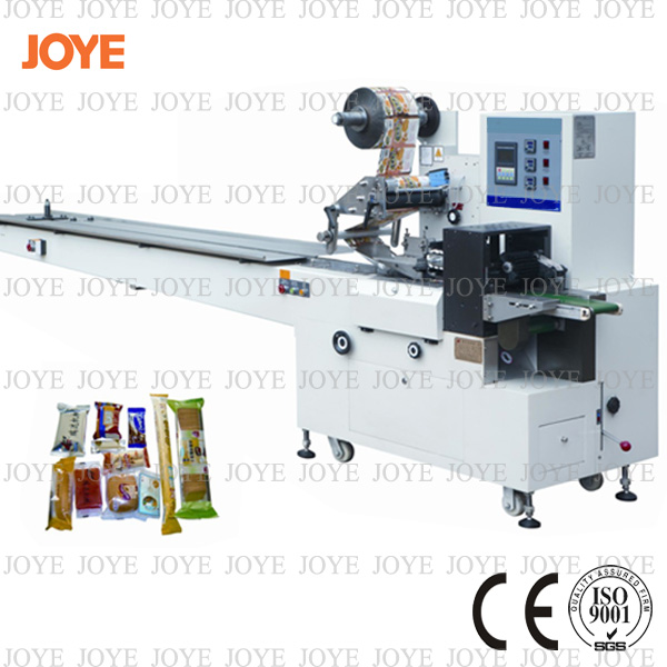 Computer Controlled Pillow Type Egg Roll/Cream Pies Bread Packing Machine JY-300/DXD-300 Factory Pri