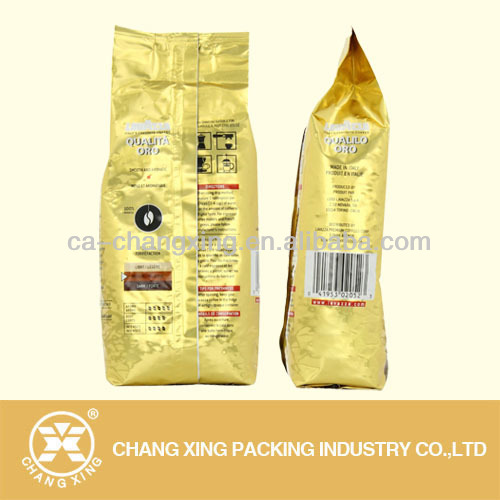 side gusset ground coffee tea bag(21 year coffee packaging supplier
