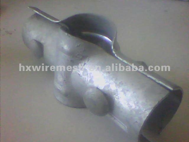 chain link fence pipe clamp fitting fixed crosses