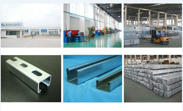 Galvanized C Shaped Steel Channel (UL, SGS, IEC and CE)