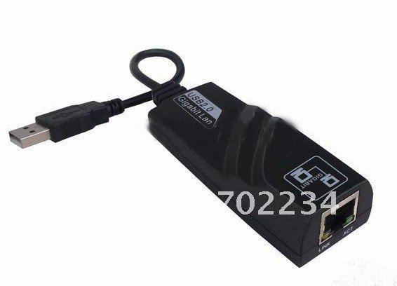 Купить 10шт usb 2.0 черный разъем 10/100/1000 ethernet сети gigabit ...