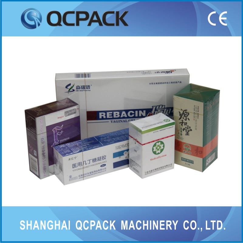 BTB-350 High speed Automatic Cellophane Wrapping Machine automatic cocoa powder packing machine for sale