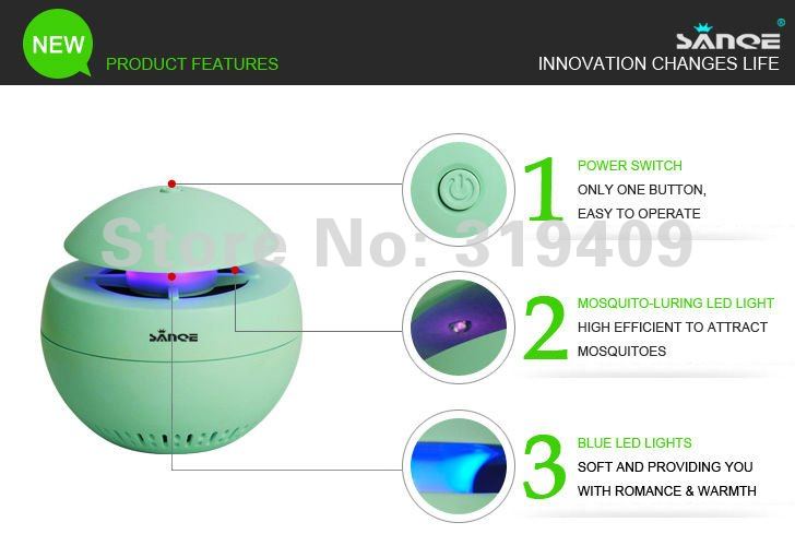 AD21 Mosquito Killer LED Lamp-Product Feature