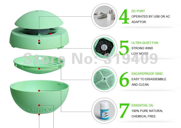 AD22 Mosquito Killer LED Lamp-Product Feature