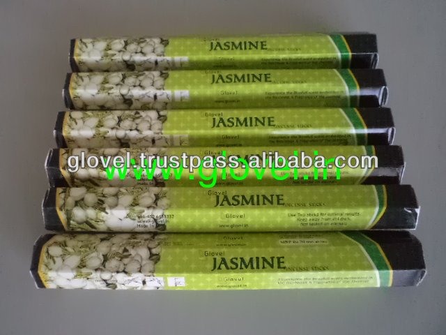 ジャスミンの香りに線香六角形のパッキング問屋・仕入れ・卸・卸売り