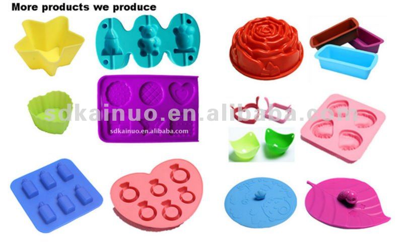 silicone 3d cake decoration mould