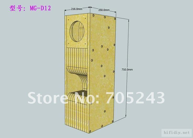 pair(2pcs)HiEND 6.5inch fullrange DIATONE P-610 clone ,very classic warm sound