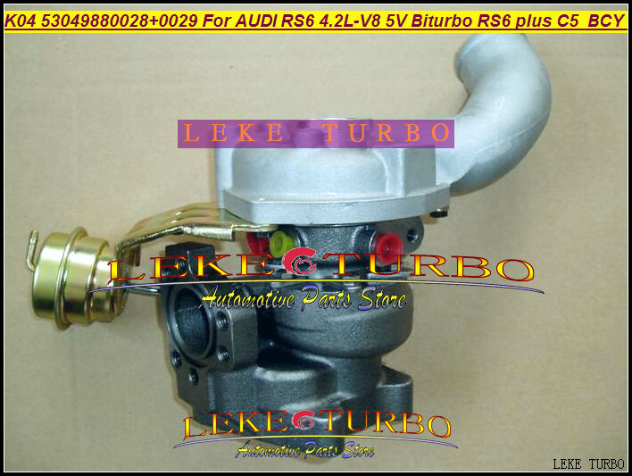 K04 0028 0029 53049880028 53049880029 turbo For AUDI RS6 4.2L-V8 5V Biturbo RS6 plus C5 engine BCY turbocharger Turbine (1)