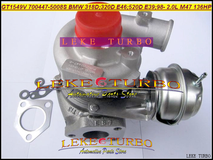 GT1549V 700447-5008S Turbo Turbocharger For BMW 318D 320D E46 520D E39 1998- 2.0L M47 136HP (4).JPG