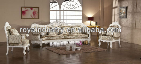 Estilo europeo de madera tallada muebles clásicos ra271 sofás para ...