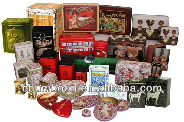 tin box with window net