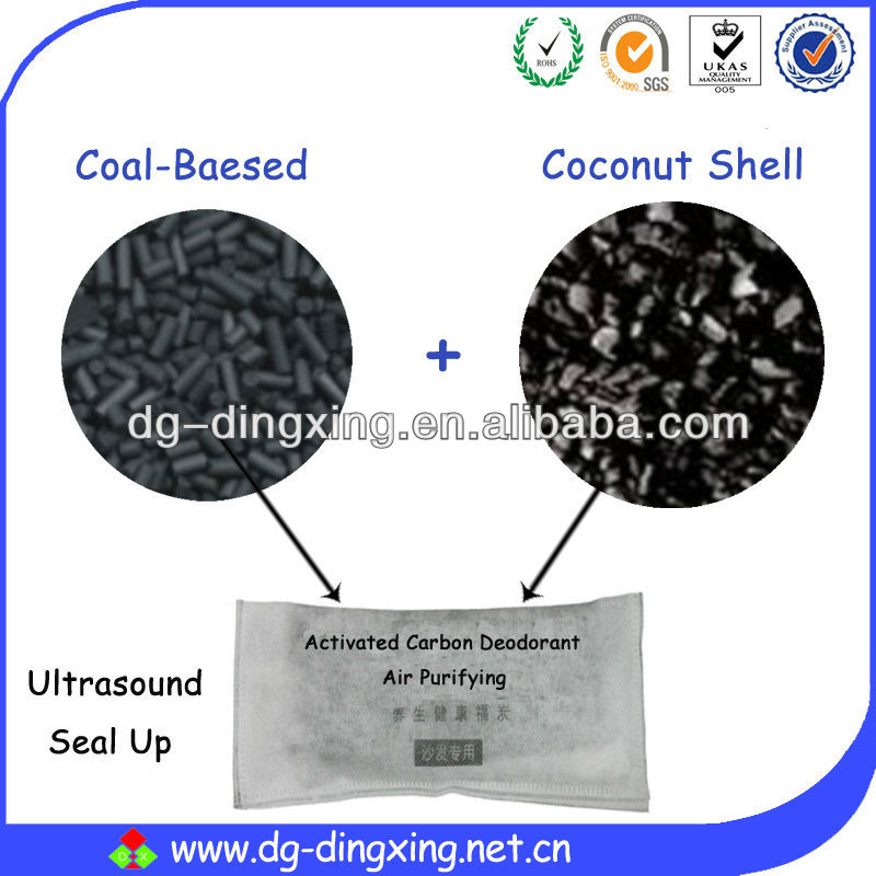 Activated Carbon Deodorizer Desiccant Pack,China DX price supplier 21food