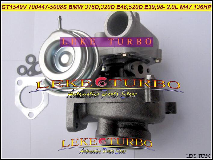GT1549V 700447-5008S Turbo Turbocharger For BMW 318D 320D E46 520D E39 1998- 2.0L M47 136HP (2).JPG