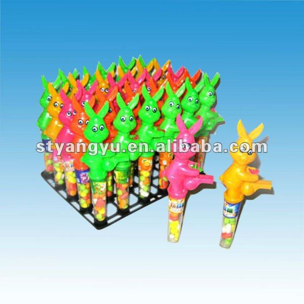Rabbit Whistle Toy with Candy